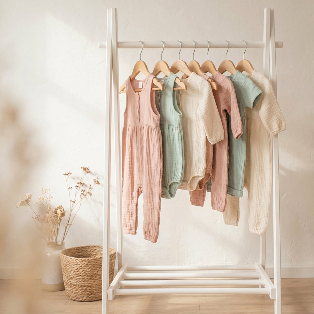 Müslin bebek giysileri